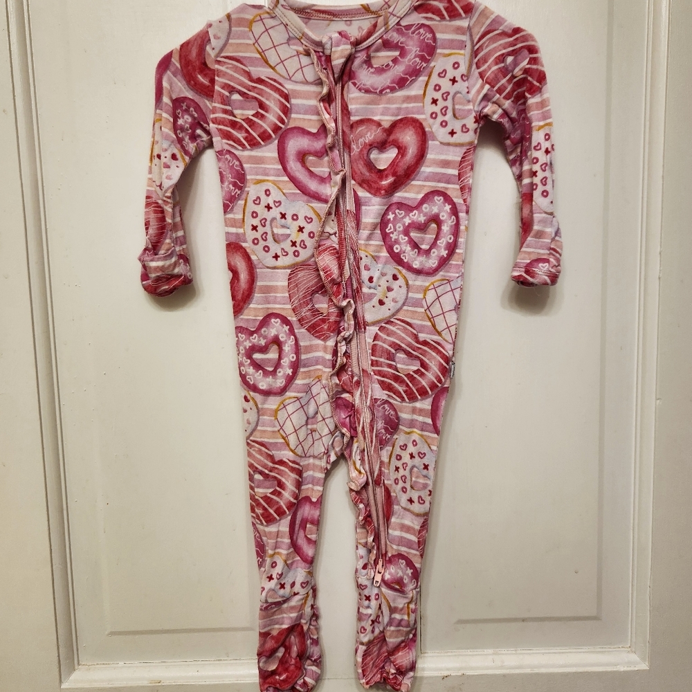 Birdie Bean Juliette convertable romper 0-3 months GUC